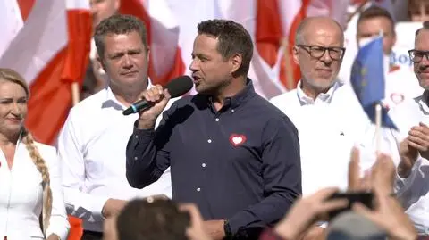 Rafał Trzaskowski w Lublinie. Oglądaj na żywo w TVN24 GO