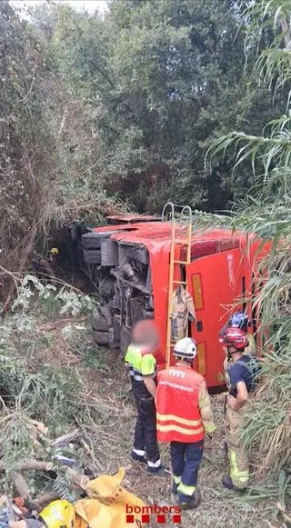 Wypadek autokaru w Katalonii