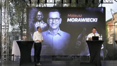 Debata Mateusza Morawieckiego ze Sławomirem Mentzenem w ramach akcji "Piwo z Mentzenem"