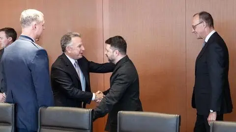 Steve Witkoff i Wołodymyr Zełenski 