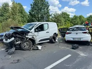 Wypadek na ulicy Wólczyńskiej