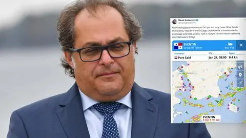 Gróbarczyk straszy ''ruskim tankowcem''. A statek jest gdzie indziej