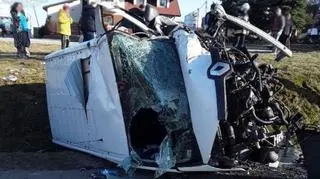 Poważny wypadek w Podolinie