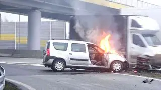 Do zdarzenia doszło na drodze ekspresowej S8