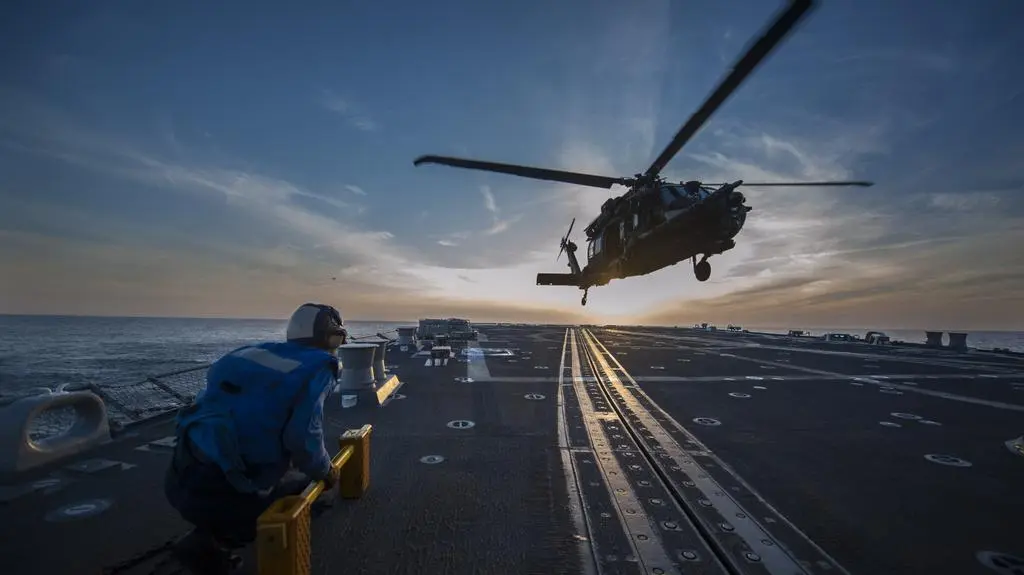 Śmigłowiec Black Hawk. Zdjęcie ilustracyjne 