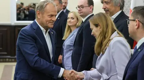 Donald Tusk i Katarzyna Pełczyńska-Nałęcz