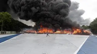 Mjanma. Akcja niszczenia narkotyków w Rangunie (26.06.2025)
