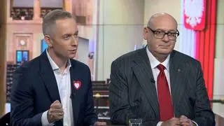 Cezary Tomczyk i Piotr Zgorzelski w "Faktach po Faktach"