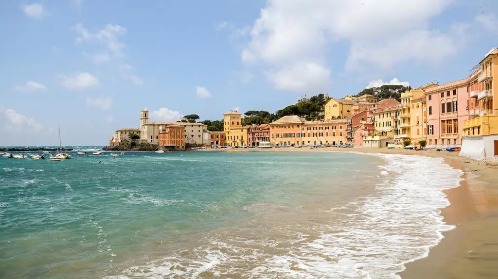 Plaża w Sestri Levante