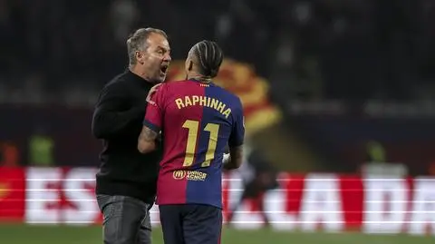 Odepchnął kolegę, nie oszczędził trenera. Wybuch gracza Barcelony