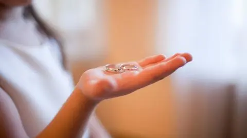 obrączki dziecko małżeństwa dzieci