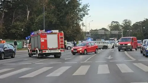Jedna osoba trafiła do szpitala