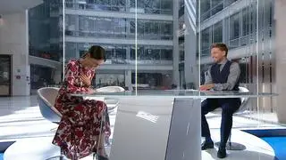 Przerwany serwis informacyjny w TVN24
