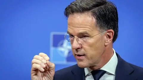 Sekretarz generalny NATO Mark Rutte
