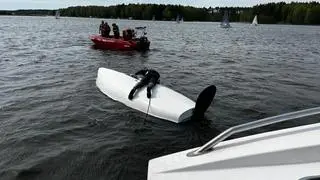 Policjanci pomogli żeglarzowi. Bydgoszcz