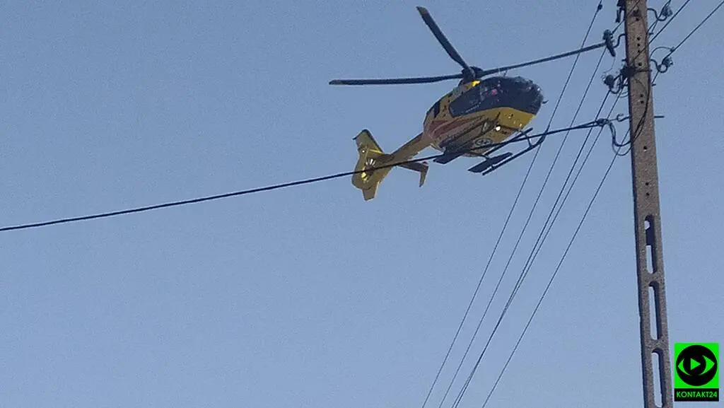 Do szpitala trafiły trzy osoby