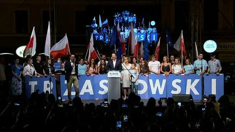 Rafał Trzaskowski na finale kampanii w Rybniku