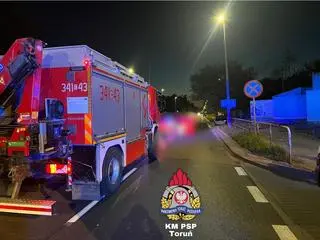 Śmiertelne potrącenie pieszego