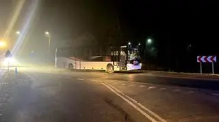 56-letni pieszy został potrącony przez autobus