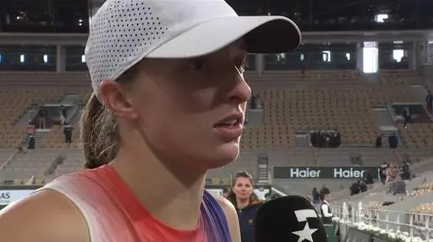 Świątek o dodatkowym wyzwaniu