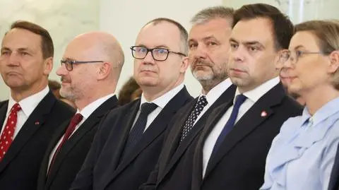 Rekonstrukcja rządu Donalda Tuska. W środku - Adam Bodnar, odchodzący minister sprawiedliwości, i jego następca Waldemar Żurek