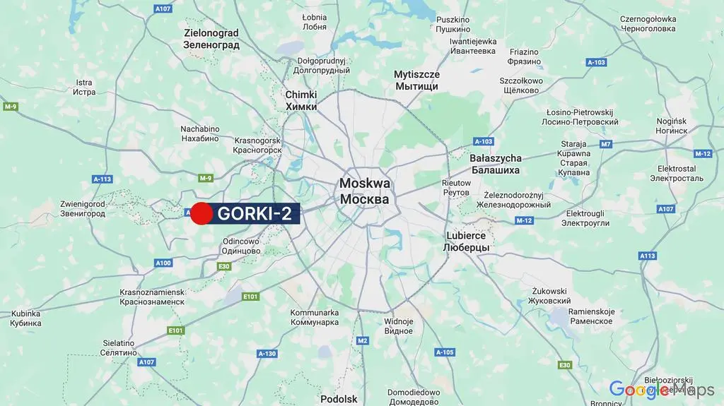 Miejscowość Gorki-2 w obwodzie moskiewskim 