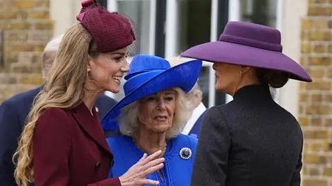 Księżna Kate, królowa Kamila i Melania Trump (17.09.2025)