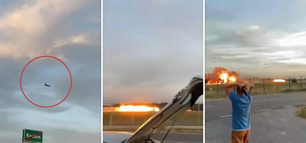 F-16 roztrzaskał się na lotnisku. Pilot nie miał szans