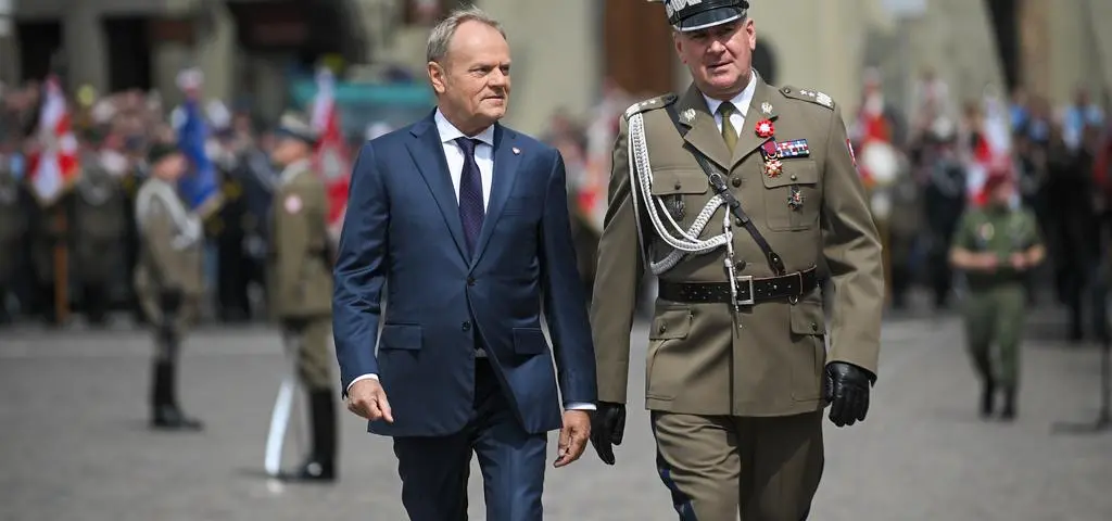Obchody święta Konstytucji 3 Maja. Uroczystości na placu Zamkowym