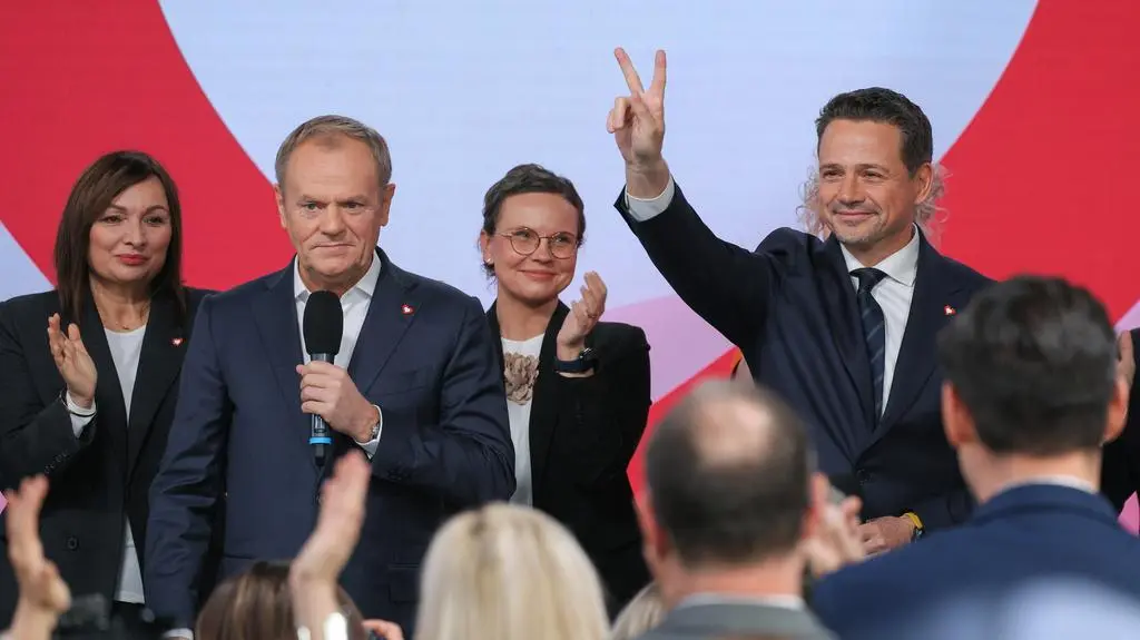 Donald Tusk i Rafał Trzaskowski