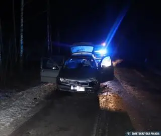 Pijany kierowca został zatrzymany w gminie Krasocin