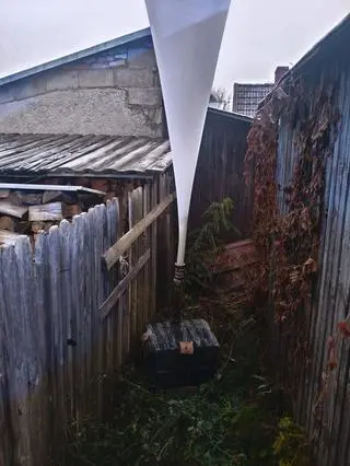 Balon meteorologiczny służący do przemytu 
