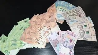 Zabezpieczone pieniądze