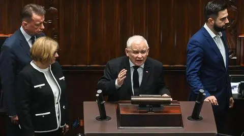 Kaczyński i Giertych. Spięcie w Sejmie