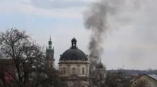 Atak w centrum Lwowa 