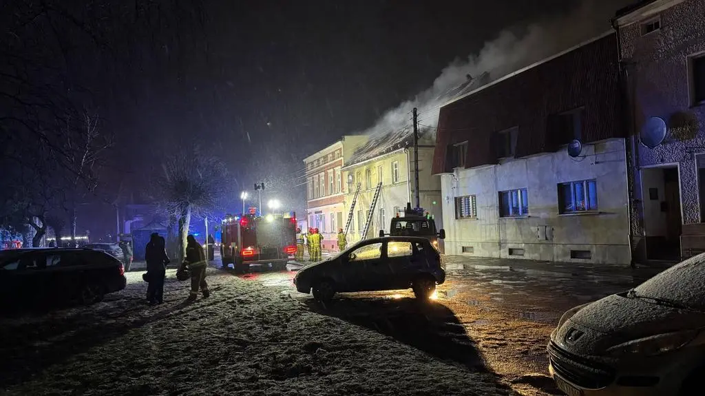 Pożar w Krotoszynie