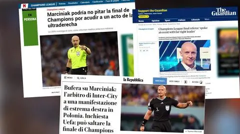 "Polityczna burza wokół najlepszego sędziego na świecie". "Wszystko może runąć"
