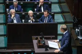 Donald Tusk w Sejmie