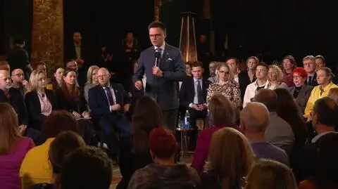 Hołownia: Ludzie nie mogą płacić takich rat kredytów. Do Glapińskiego wysłałem dziś list. Oglądaj na żywo 
