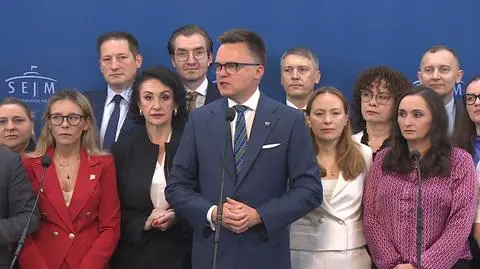 Hołownia: dziś dajemy rządowi i koalicji kredyt zaufania