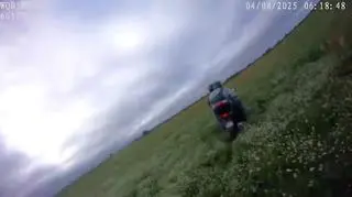 Mężczyzna uciekał przez policją 