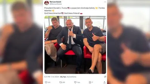 Polskie gwiazdy boksu mają swojego faworyta w wyborach w USA