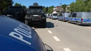 Lekkie transportery opancerzone TUR w Starej Wsi