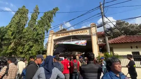 Dżakarta. Służby na miejscu eksplozji