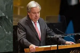 Sekretarz generalny ONZ Antonio Guterres