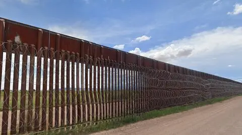 Ogrodzenie na granicy USA i Meksyku