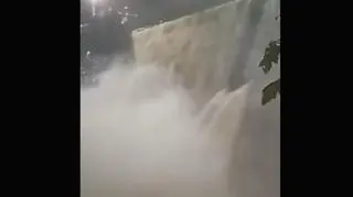 "Uwaga! Krytyczna sytuacja". Nagranie z tamy w okolicach Bystrzycy Kłodzkiej