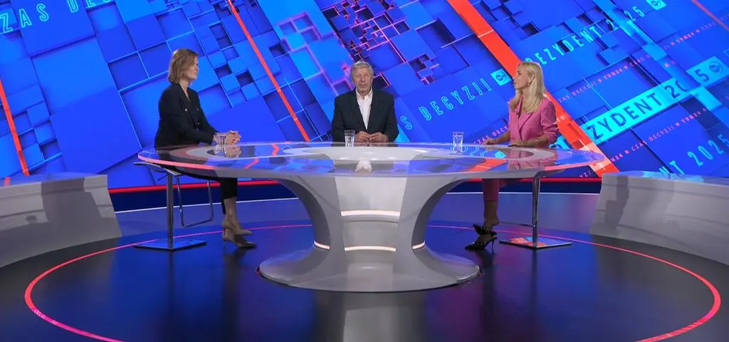Wkrótce najnowsze wyniki sondażowe IPSOS. Trwa wieczór wyborczy w TVN24 