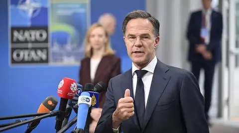 Sekretarz generalny NATO Mark Rutte