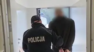 Mężczyzna został zatrzymany przez policję
